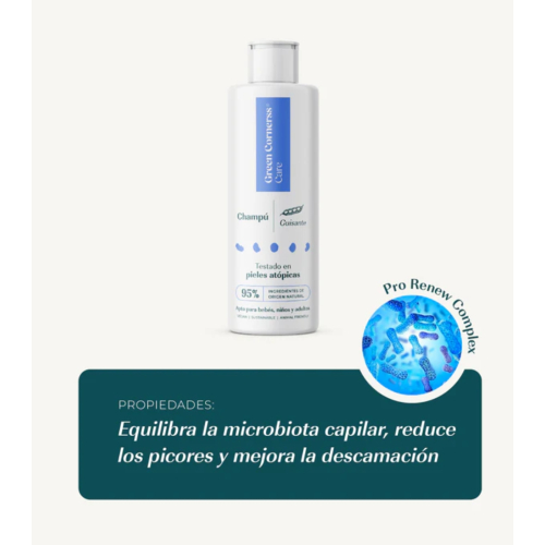 Green Cornerss - Shampoing aux pois - Cuir chevelu sensible