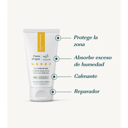 Green Cornerss - Pâte d'eau de camomille pour prévenir les irritations