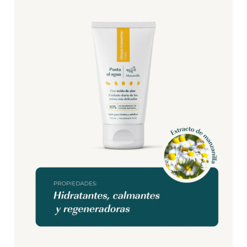 Green Cornerss - Pâte d'eau de camomille pour prévenir les irritations