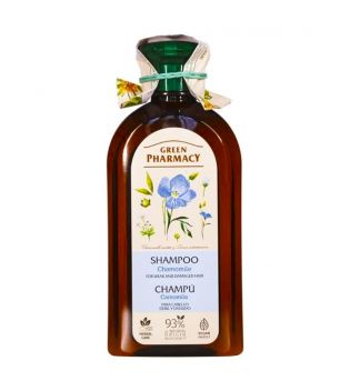 Green Pharmacy - Shampooing pour cheveux faibles et abîmés - Camomille