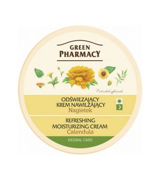 Green Pharmacy - Crème rafraîchissante et hydratante pour peaux sèches - Calendula