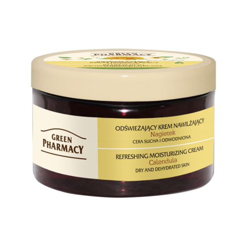 Green Pharmacy - Crème rafraîchissante et hydratante pour peaux sèches - Calendula