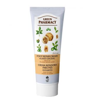 Green Pharmacy - Crème réparatrice pour les pieds - Huile de noix et extrait de sapin