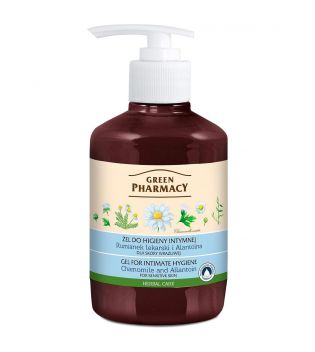 Green Pharmacy - Gel pour l'hygiène intime des peaux sensibles - Camomille et allantoïne