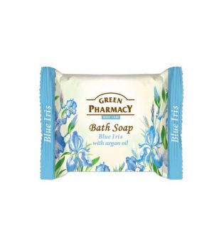 Green Pharmacy - Savon de bain en barres - Iris bleu à l'huile d'argan