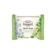 Green Pharmacy - Savon de bain en barres - Verveine et citron vert à l'huile d'olive