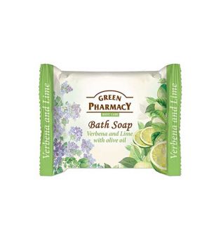 Green Pharmacy - Savon de bain en barres - Verveine et citron vert à l'huile d'olive