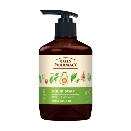 Green Pharmacy - Savon liquide pour les mains - Aloe Vera et Avocat