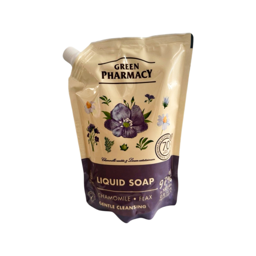Green Pharmacy - Savon liquide - Camomille