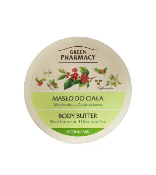 Green Pharmacy - Beurre corporel - Beurre de karité et café vert