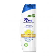 H&S - Shampoing et après-shampoing antipelliculaire tout-en-un 540 ml - Citrus Fresh