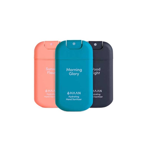 Haan - Pack de trois désinfectants hydratants pour les mains