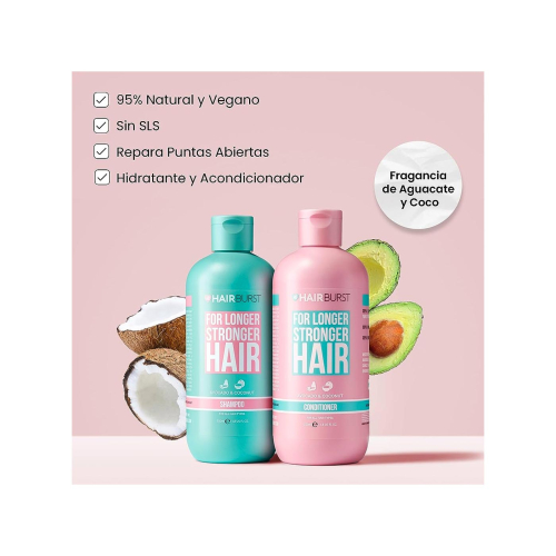 Hairburst - Ensemble shampoing et après-shampoing For Longer Stronger Hair