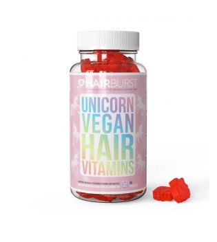 Hairburst - Vitamines capillaires végétaliennes à croquer Unicorn