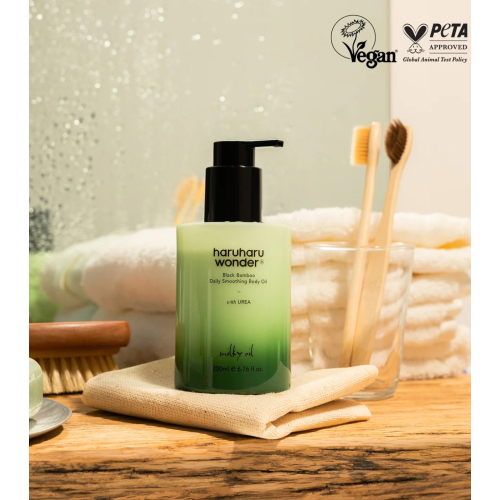 Haruharu Wonder - Huile corporelle Black Bamboo
