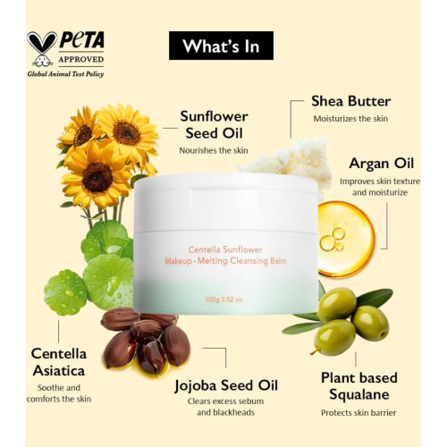 Haruharu Wonder - *Centella* - Baume nettoyant Centella Sunflower