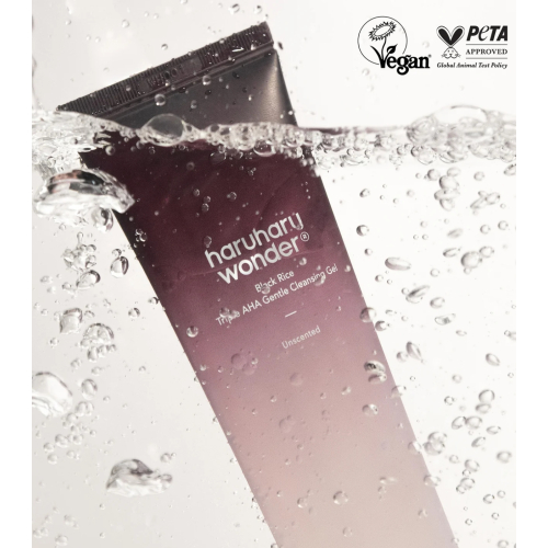 Haruharu Wonder - Gel nettoyant Black Rice Triple AHA Gentle