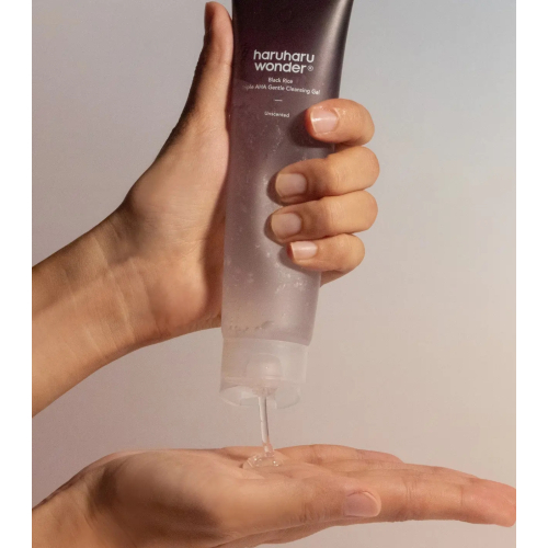 Haruharu Wonder - Gel nettoyant Black Rice Triple AHA Gentle