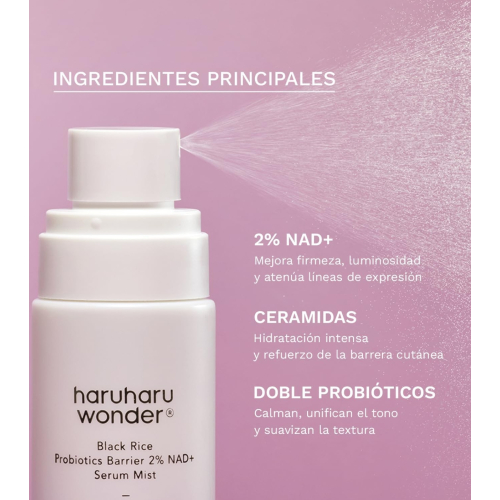 Haruharu Wonder - Brume sérum Black Rice Probiotics Barrier 2% NAD+