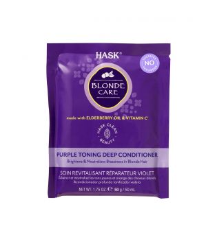 Hask - Après-Shampooing Tonifiant Profond Violet Blonde Care 50ml
