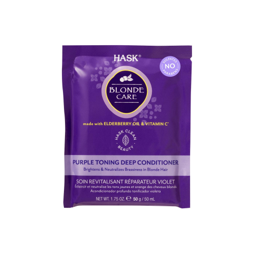 Hask - Après-Shampooing Tonifiant Profond Violet Blonde Care 50ml