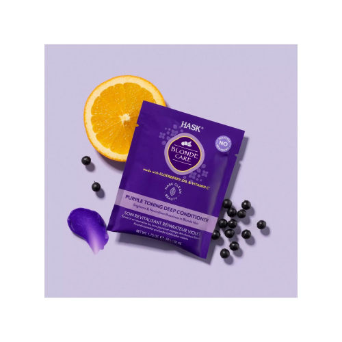 Hask - Après-Shampooing Tonifiant Profond Violet Blonde Care 50ml