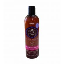 Hask - Shampooing hydratant Curl Care - Huile de coco, huile d'argan et vitamine E