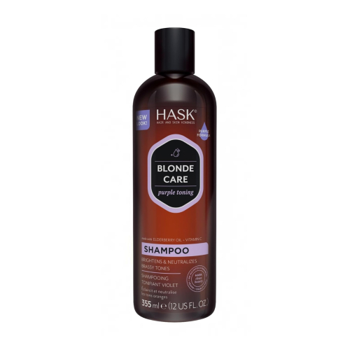 Hask - Shampooing tonifiant à la violette - Blonde Care 355ml
