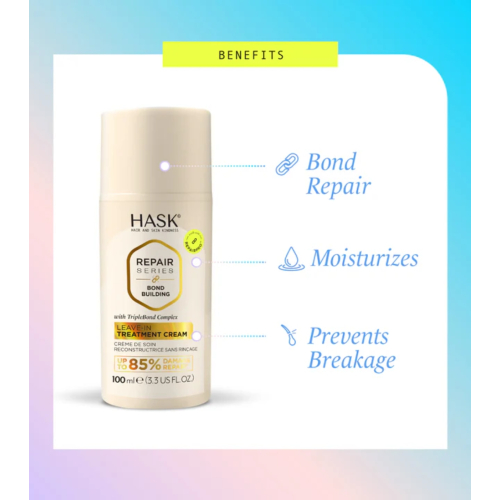 Hask - *Repair Series* - Crème sans rinçage Leave-in Bond Building