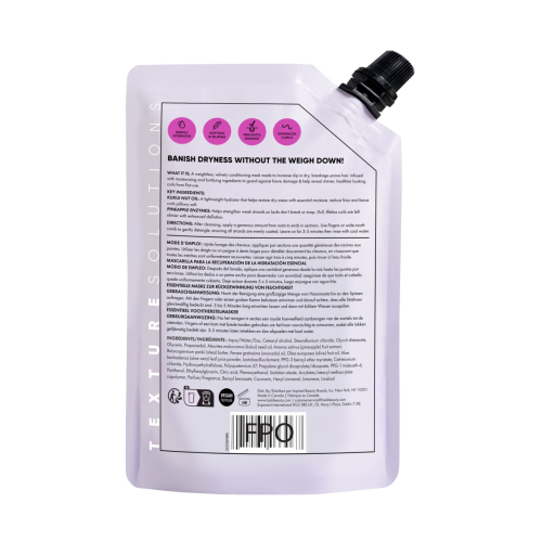 Hask - *Texture Solutions* - Masque capillaire hydratant léger