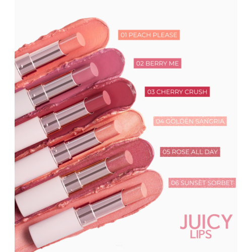 Hean - Rouge à lèvres Juicy Glossy - 05: Rose All Day