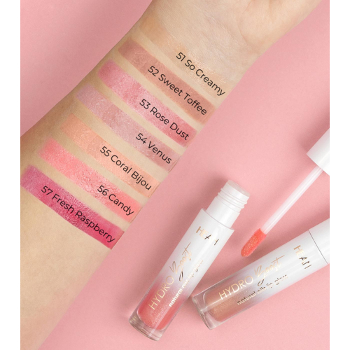Hean - Gloss à lèvres aux huiles naturelles HYDRO Boost - 55: Coral Bijou
