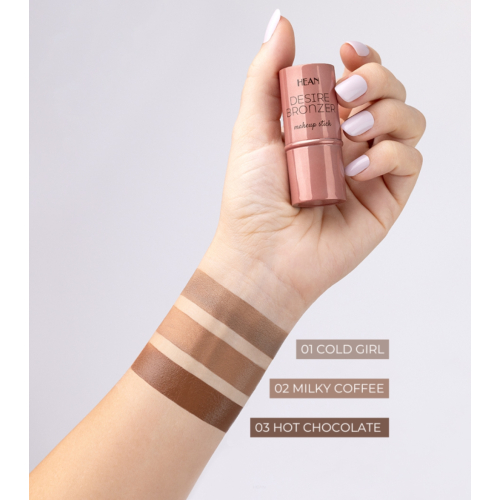 Hean - Stick bronzant Desire Bronzer - 03: Hot Chocolate