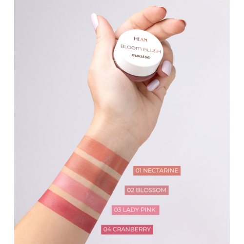 Hean - Mousse Blush Bloom Blush - 04 : Cranberry