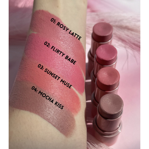 Hean - Stick blush Desire Blush - 01: Rosy Latte