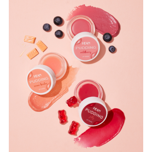 Hean - Masque à lèvres Pudding - Wildberry