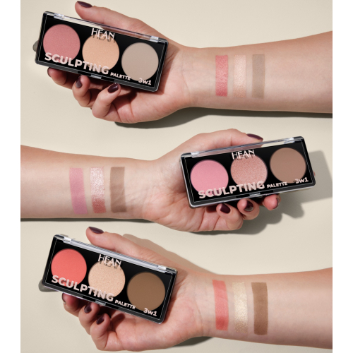 Hean - Palette de poudres sculptantes pour le visage - 03