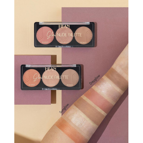Hean - Palette Visage Glow Nude Palette - Dayglow