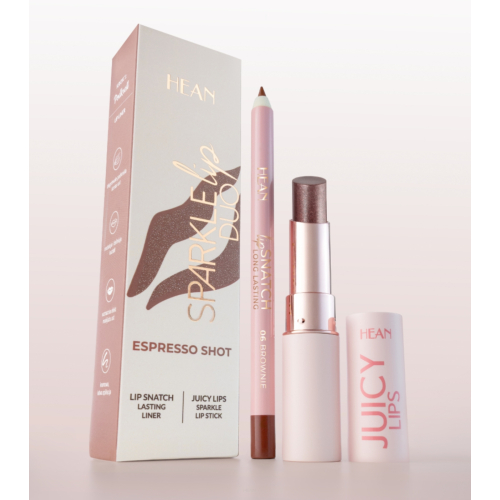 Hean - Set de lèvres Sparkle Lip Duo - Espresso Shot