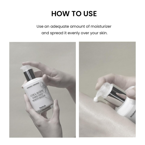 Heimish - *Moringa Ceramide* - Crème visage au collagène Collagen Enriched Moisturizer