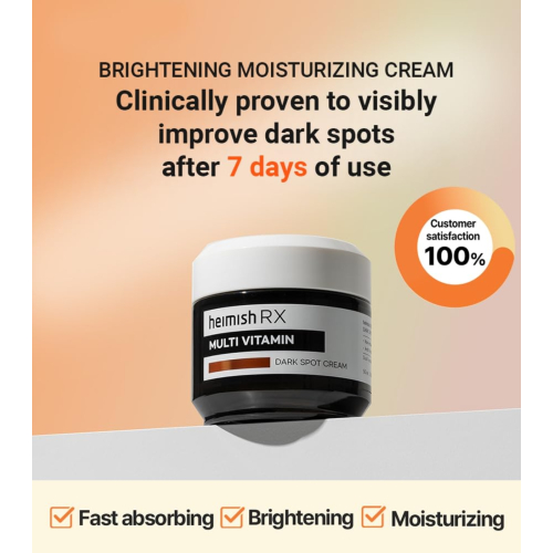 Heimish - *Heimish RX* - Crème hydratante pour le visage Multi Vitamin Dark Spot Cream