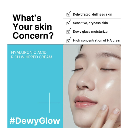 Heimish - *Heimish RX* - Crème pour le visage Hyaluronic Acid Rich Whipped Cream