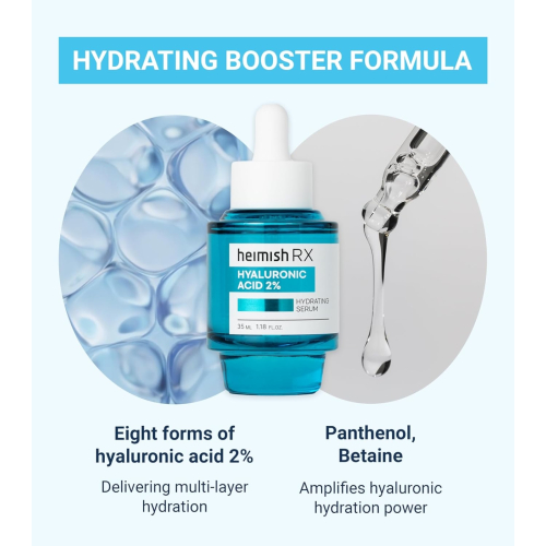 Heimish - *Heimish RX* - Sérum hydratant Hyaluronic Acid 2% - Peau déshydratée