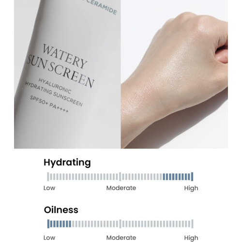 Heimish - *Moringa Ceramide* - Crème solaire visage Watery Sunscreen SPF50+ PA++++