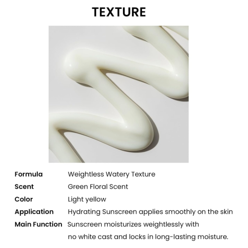 Heimish - *Moringa Ceramide* - Crème solaire visage Watery Sunscreen SPF50+ PA++++