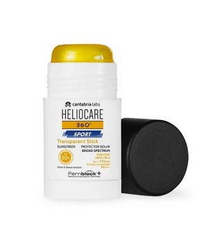 Heliocare - Crème solaire transparente en stick Sport 360º SPF50+