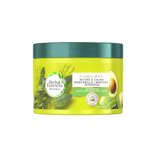 Herbal Essences - *Bio Renew* - Masque nourrissant et apaisant à l'huile d'avocat et à l'aloès 450 ml