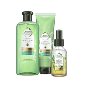 Herbal Essences - *Bio Renew* - Pack réparateur & adoucissant - Shampoing + Après-shampooing + Spray anti-frisottis