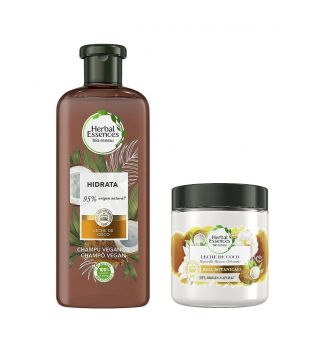 Herbal Essences - Pack shampoing + masque au lait de coco
