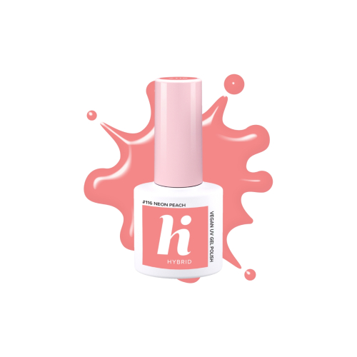 Hi Hybrid - Vernis à ongles semi-permanent - 116: Neon Peach